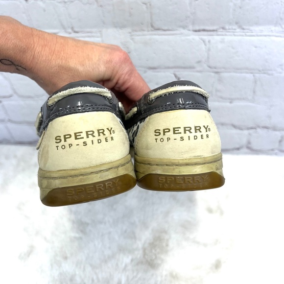 🚫SOLD! |•SPERRY•| Leather Top-Siders Animal Print - Picture 7 of 9